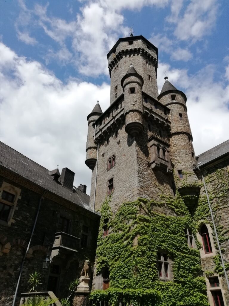Outside view of castle